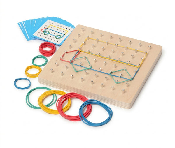 Montessori Wooden Geoboard