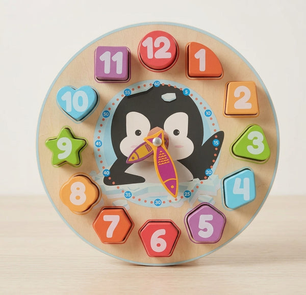Montessori Penguin's Clock