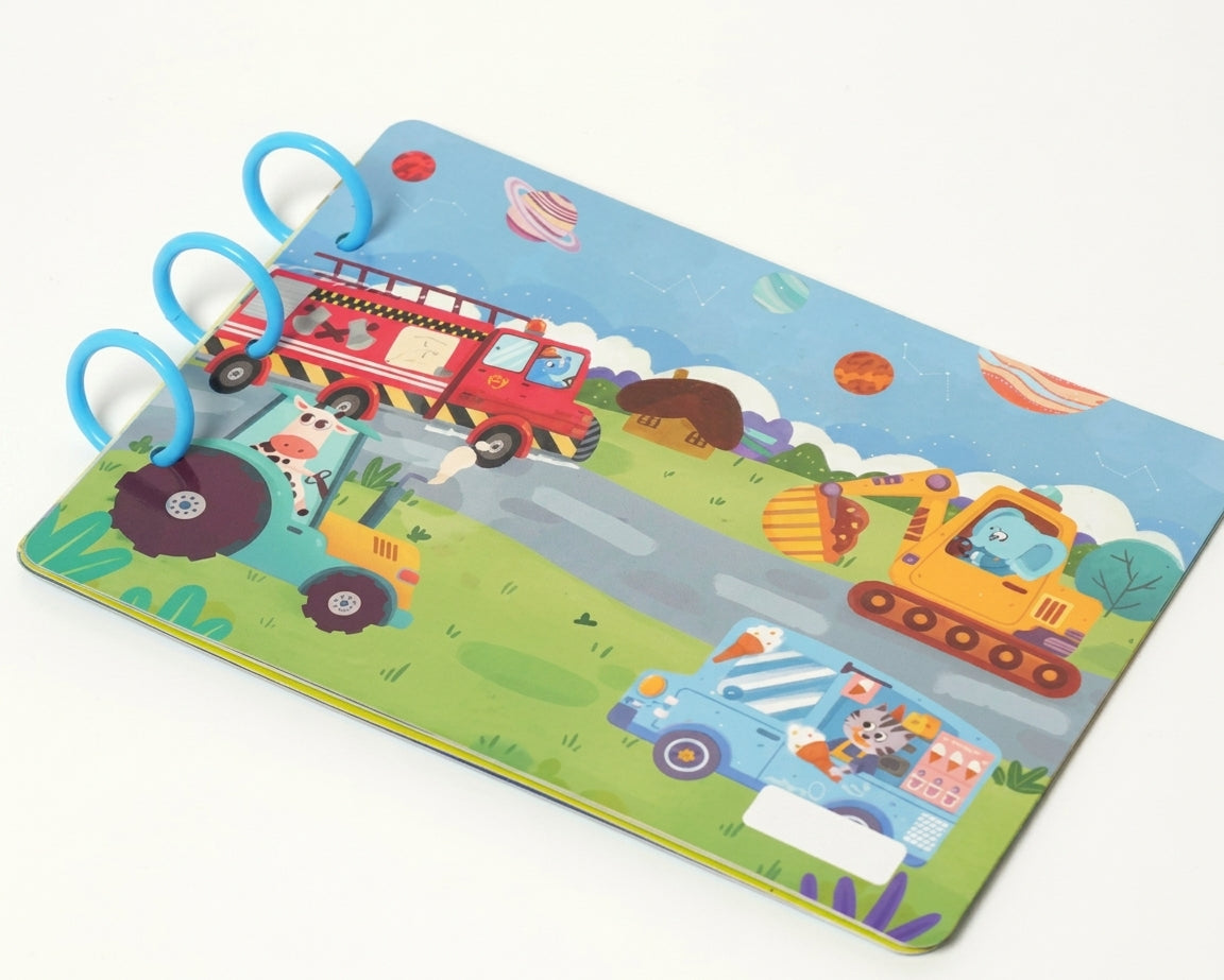 Montessori Sticker Busy Book