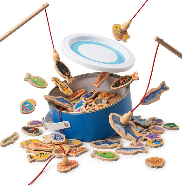 Montessori Fishing Game