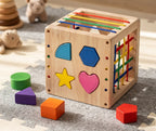 Montessori Wooden Sorting Cube