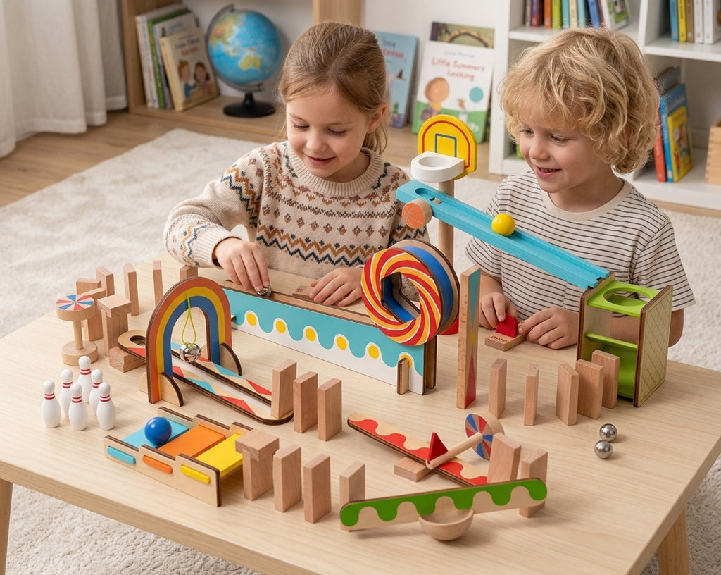 Montessori Domino Run