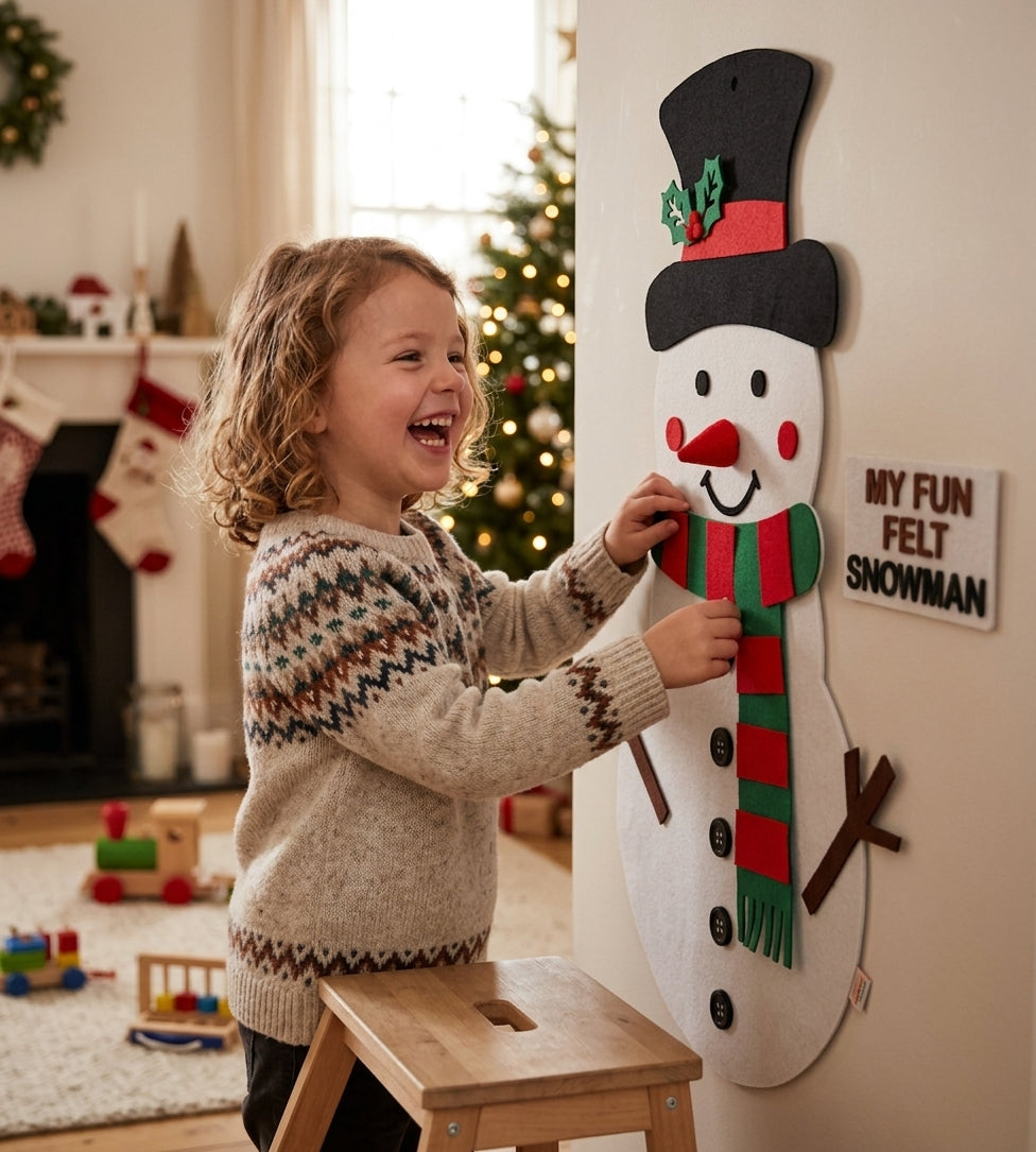 Montessori Snowman