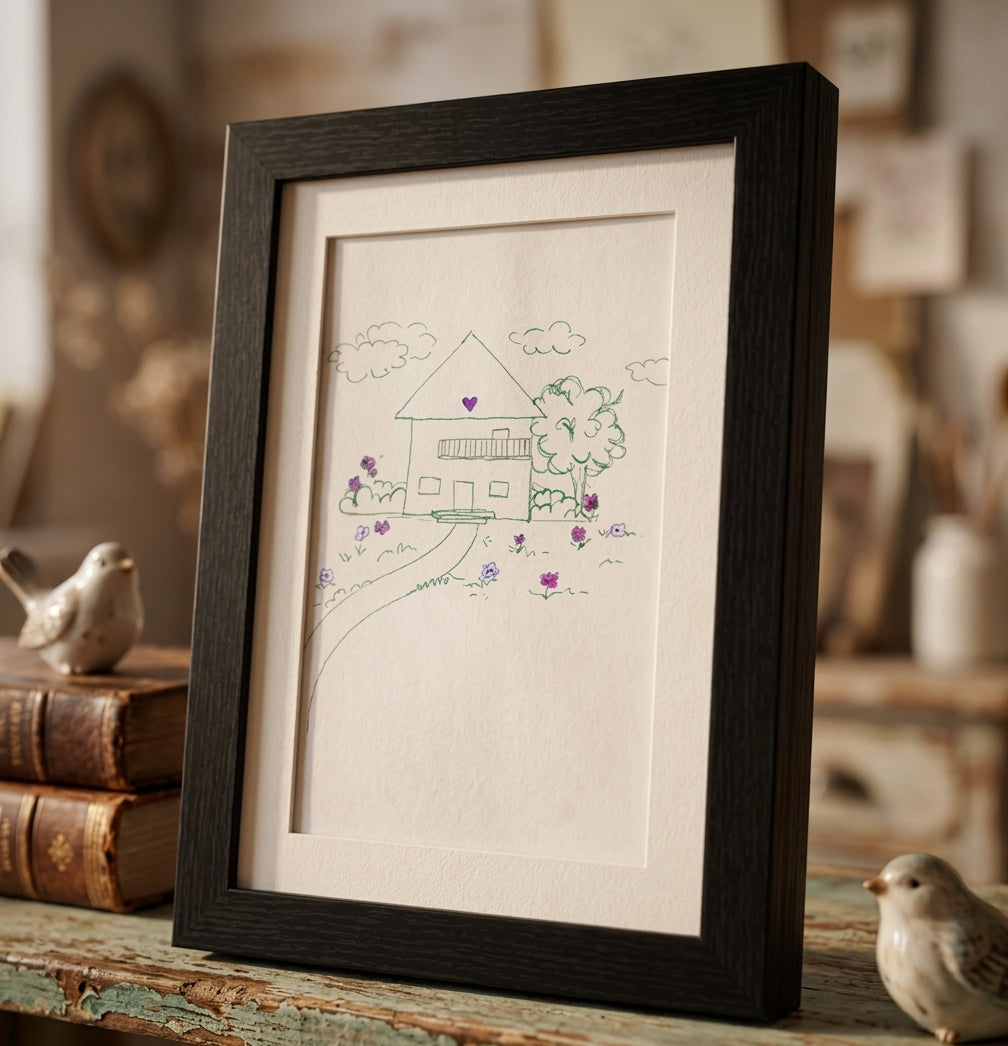 Montessori Keepsake Frame
