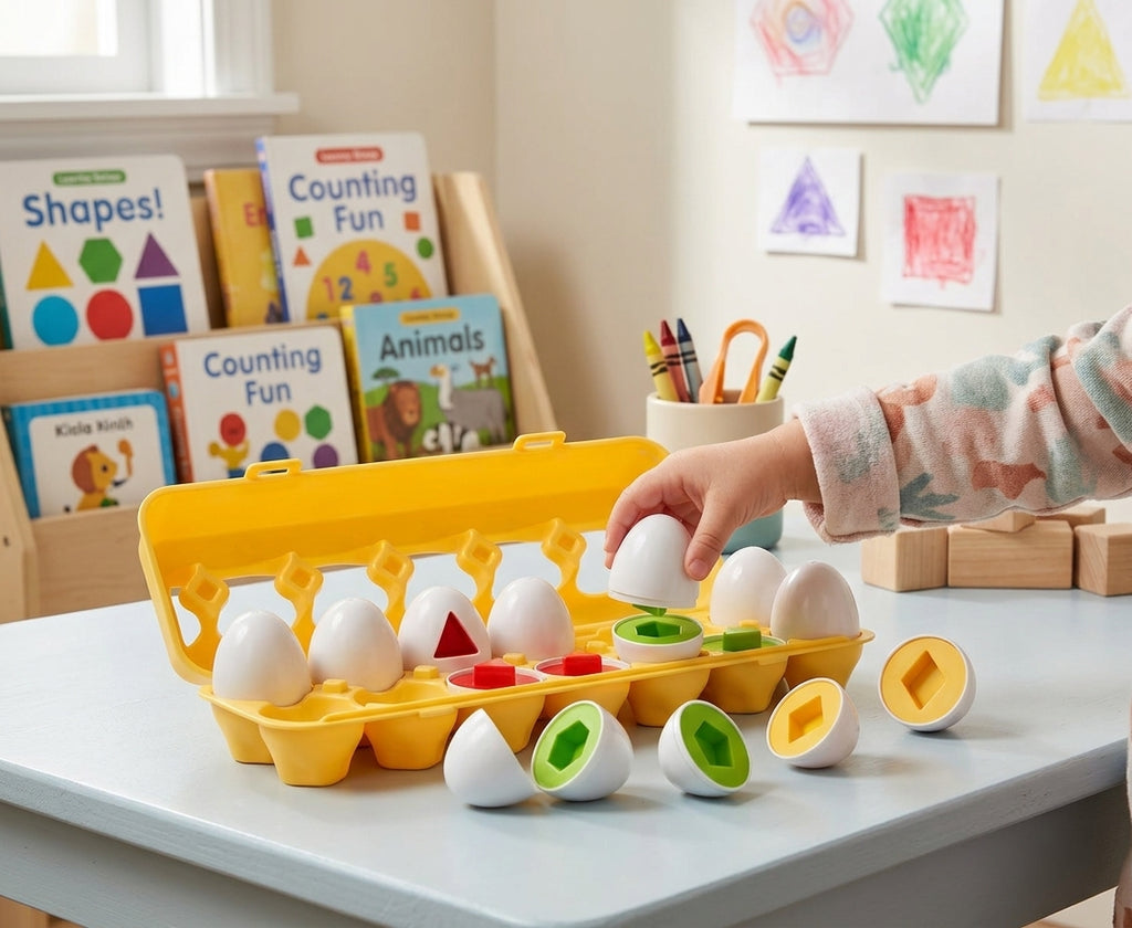 Montessori Geometric Eggs