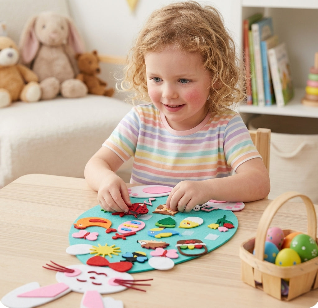 Montessori Felt Bunny