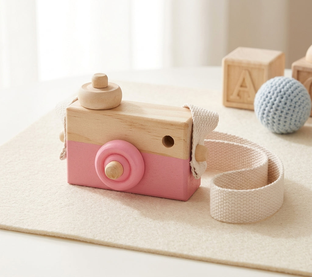 Montessori Wooden Camera