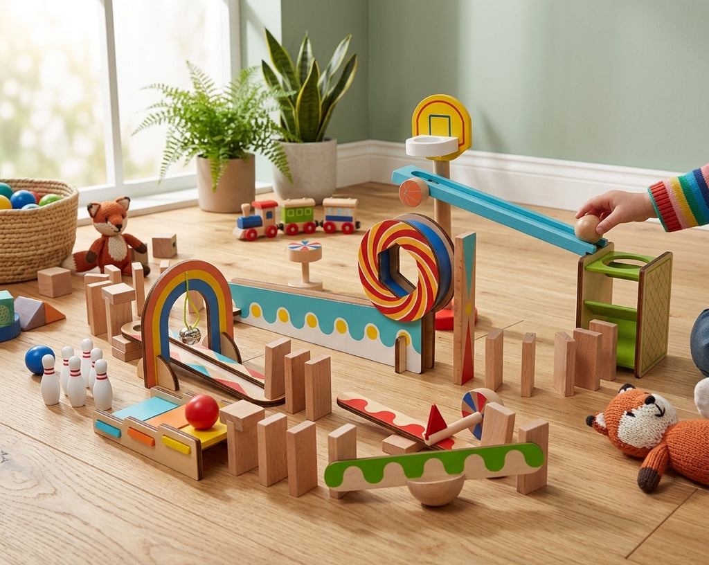 Montessori Domino Run
