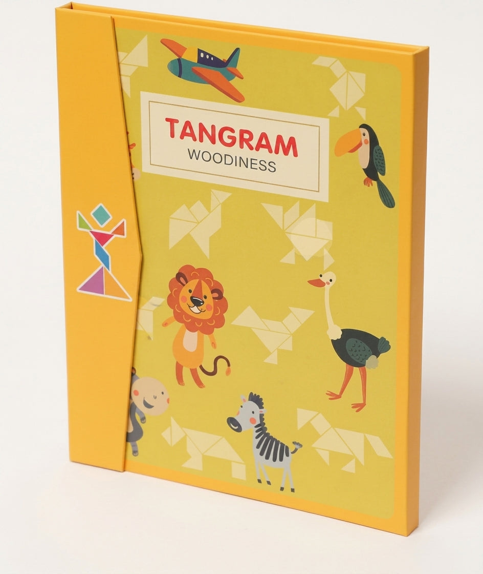 Montessori Magnetic Tangram Book