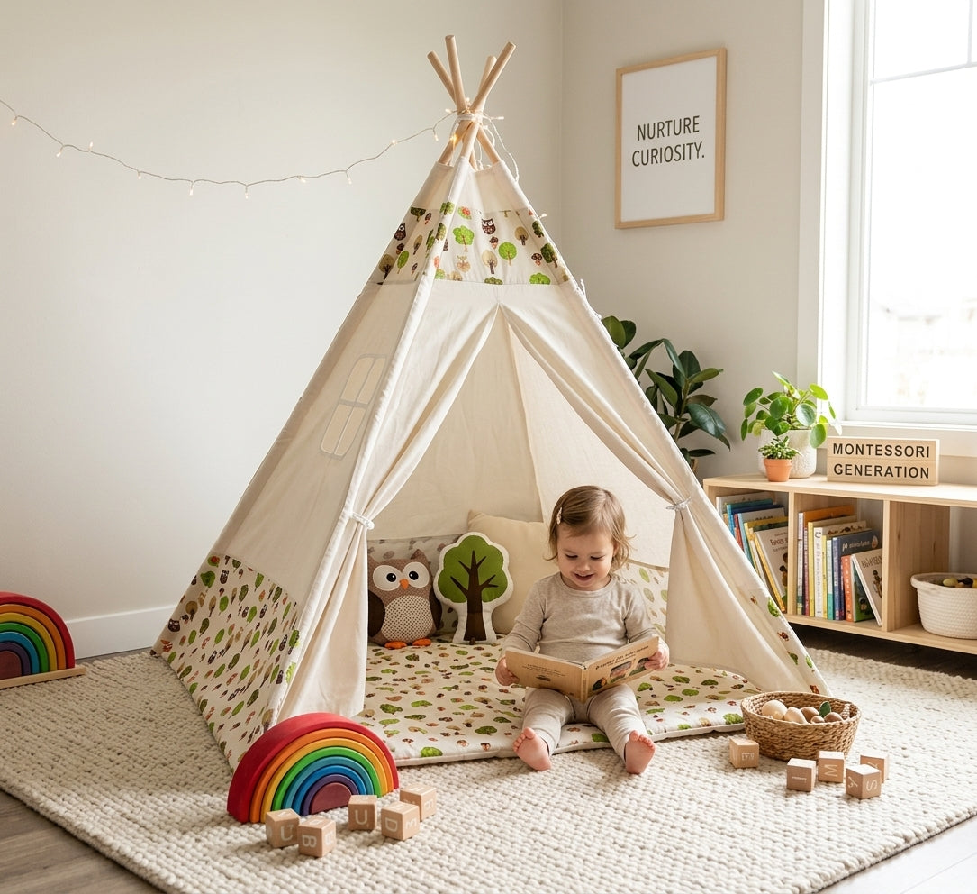 Montessori Teepee Tent