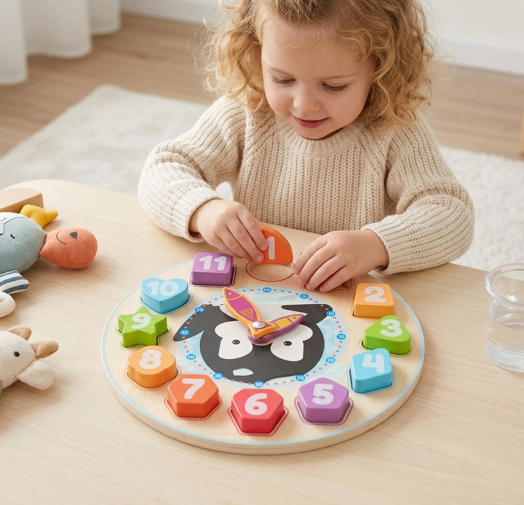 Montessori Penguin's Clock