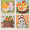 Montessori Easter Puzzles (4 Pack)