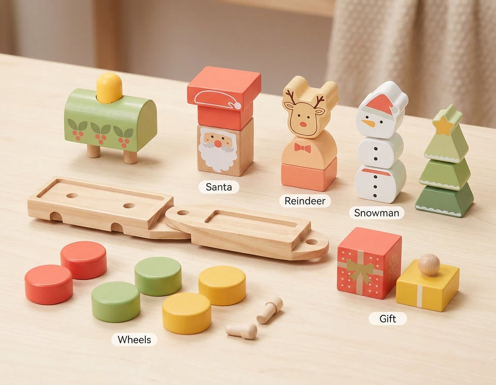 Montessori Xmas Brain Train