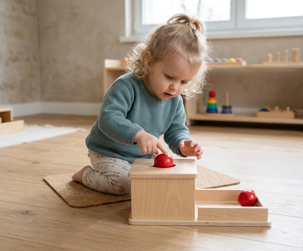 Montessori Object Permanence Box