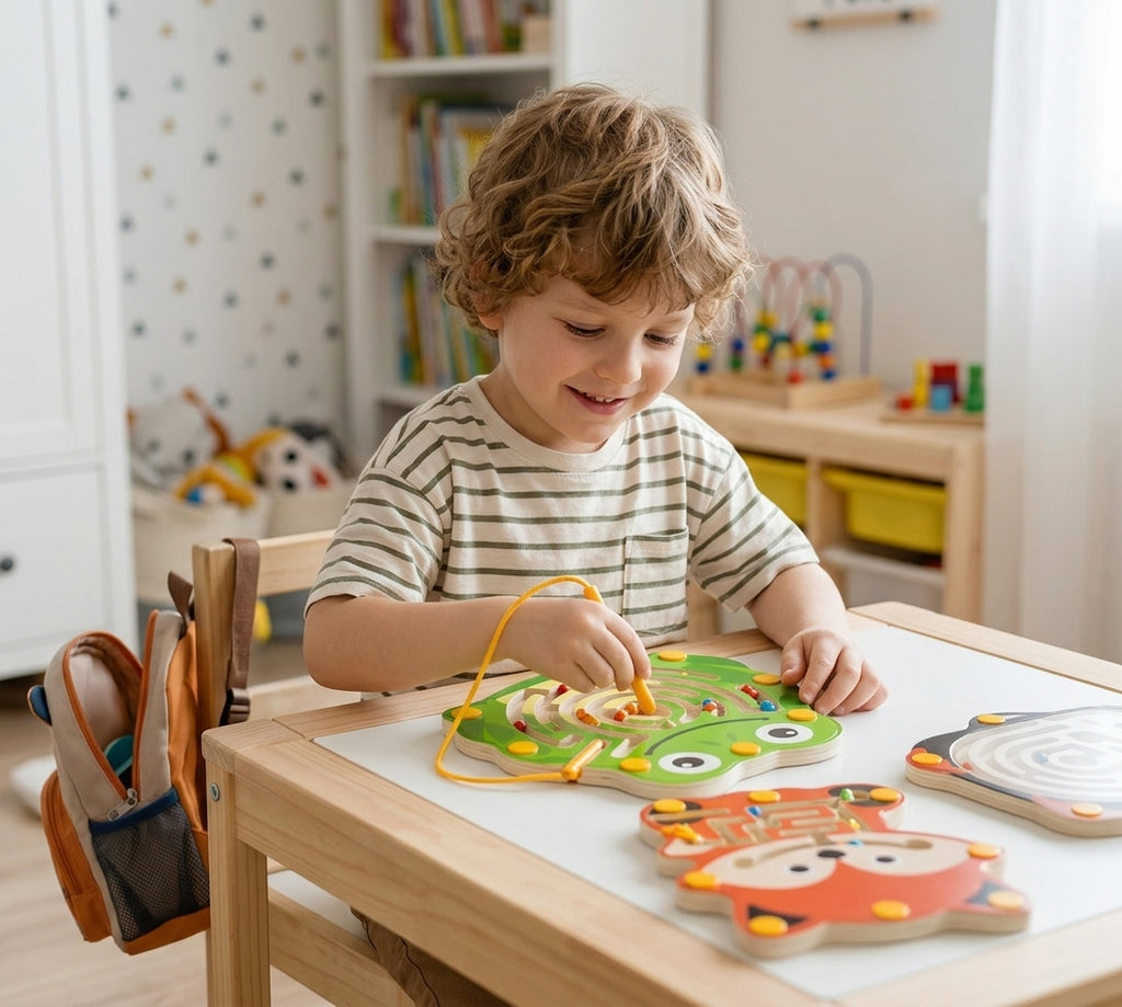 Montessori Magnetic Maze