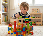 Montessori Castle Construction Set