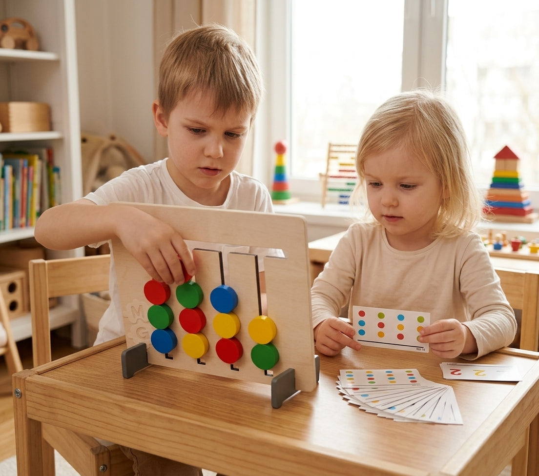 Montessori Double-Sided Matching Game