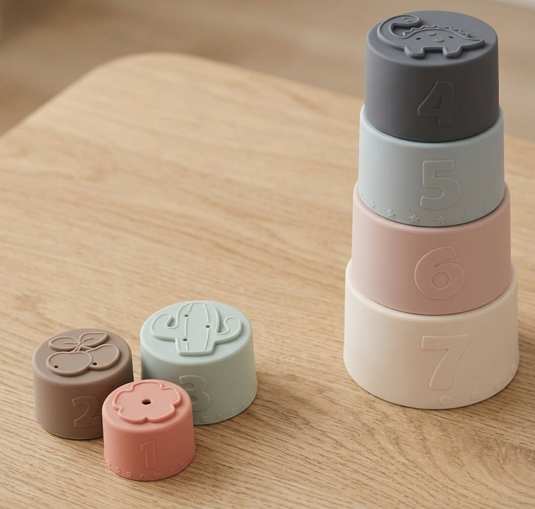 Montessori Baby Stacking Cups
