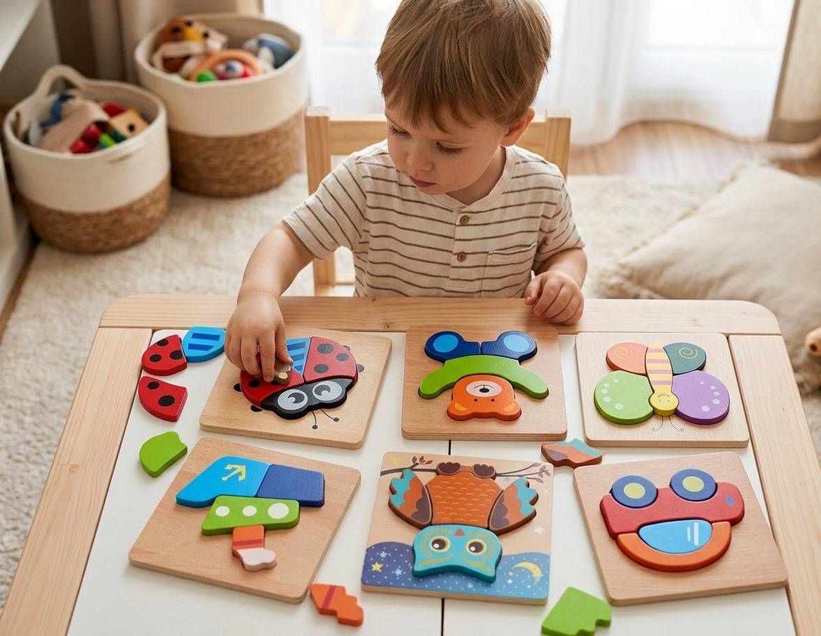 Montessori Happy Puzzles (6 Pack)