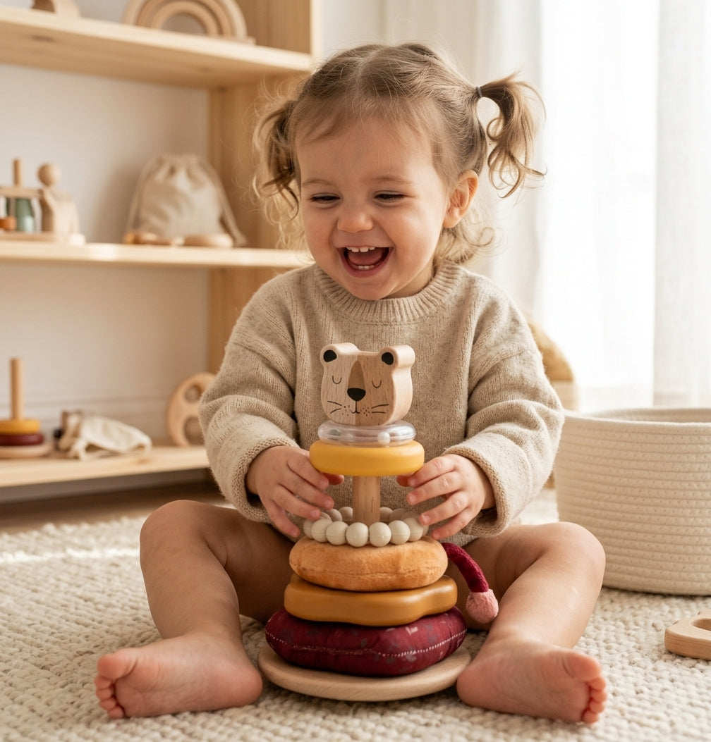 Montessori Little Lion Stacker