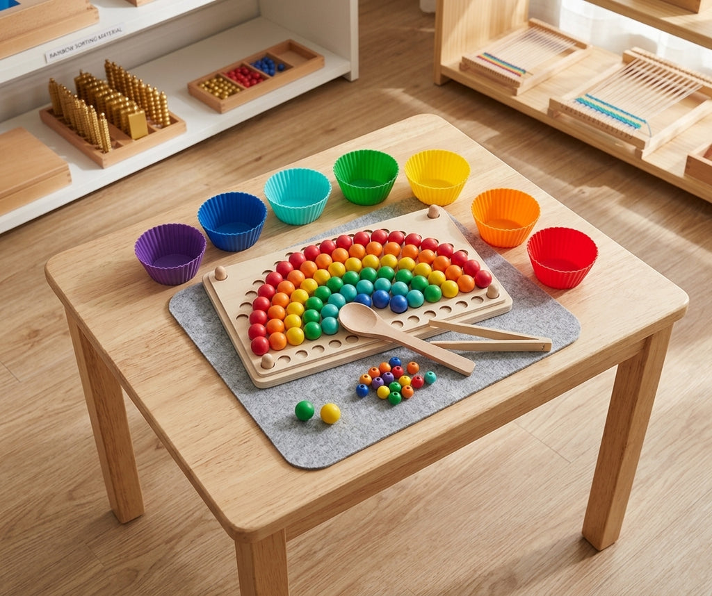 Montessori Rainbow Beads
