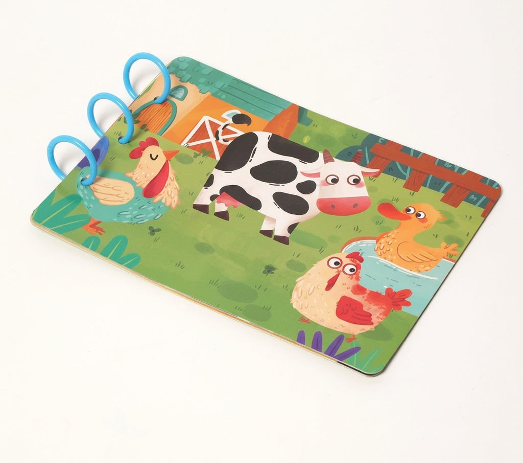 Montessori Sticker Busy Book