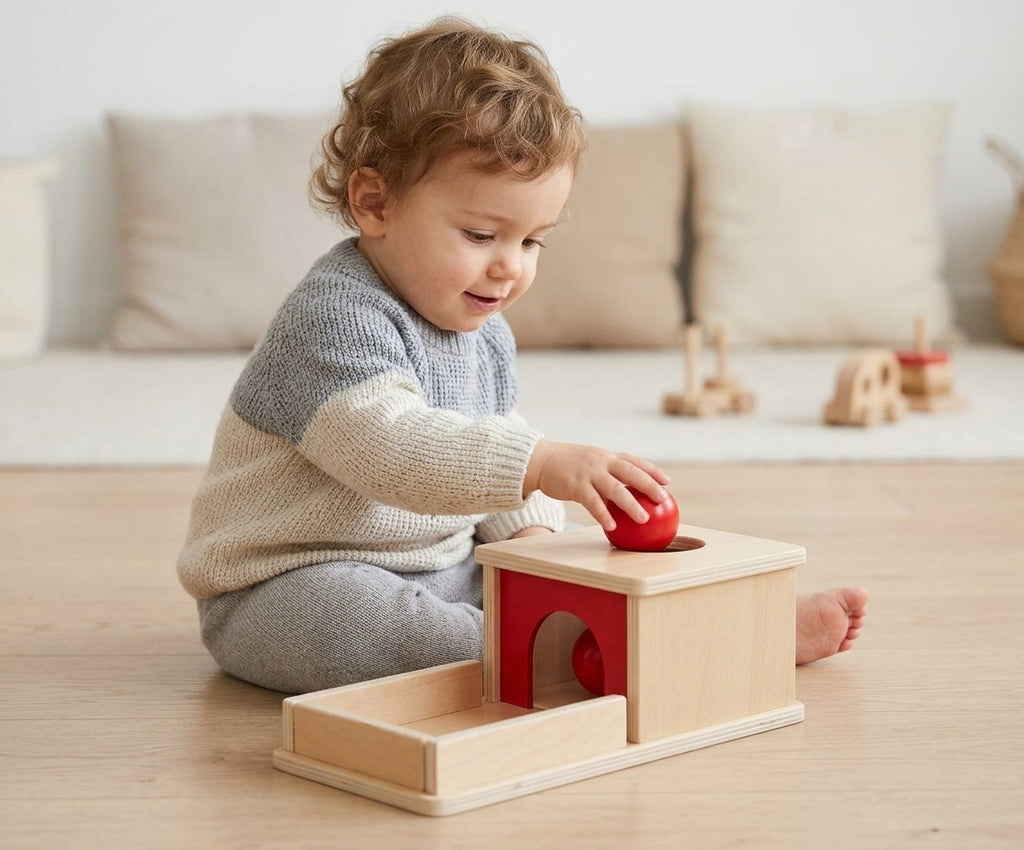 Montessori Object Permanence Box