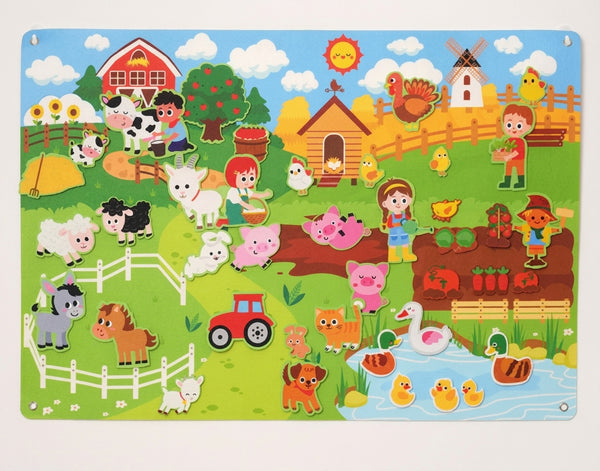 Montessori Learning Felt Board