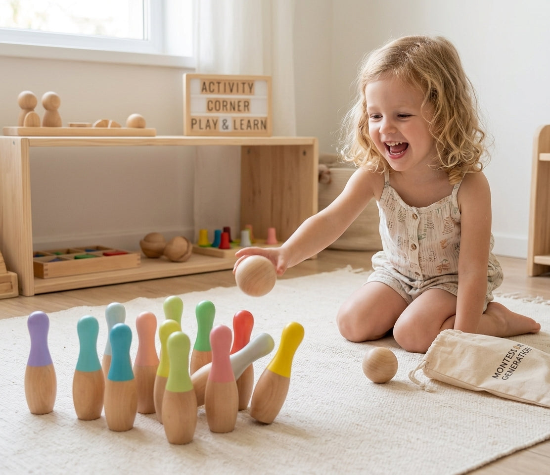 Montessori Bowling Set
