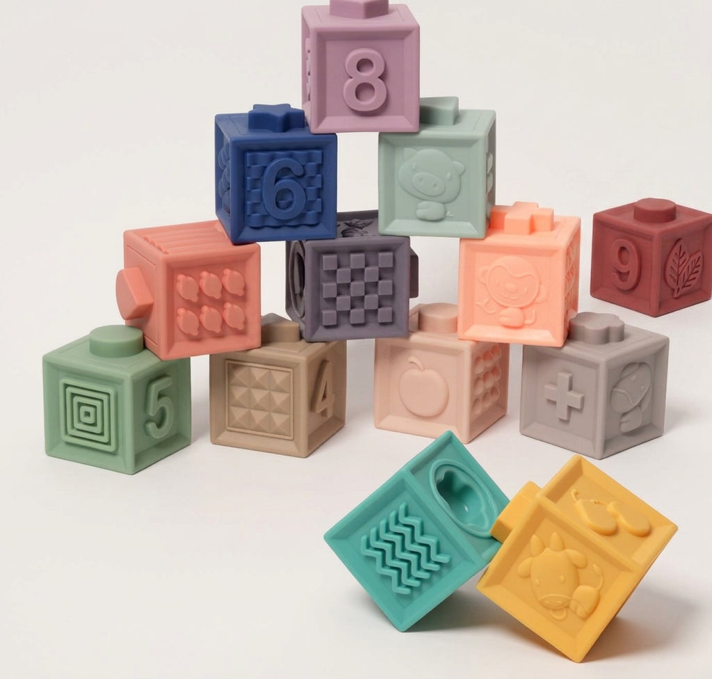 Montessori Squeaky Block Set