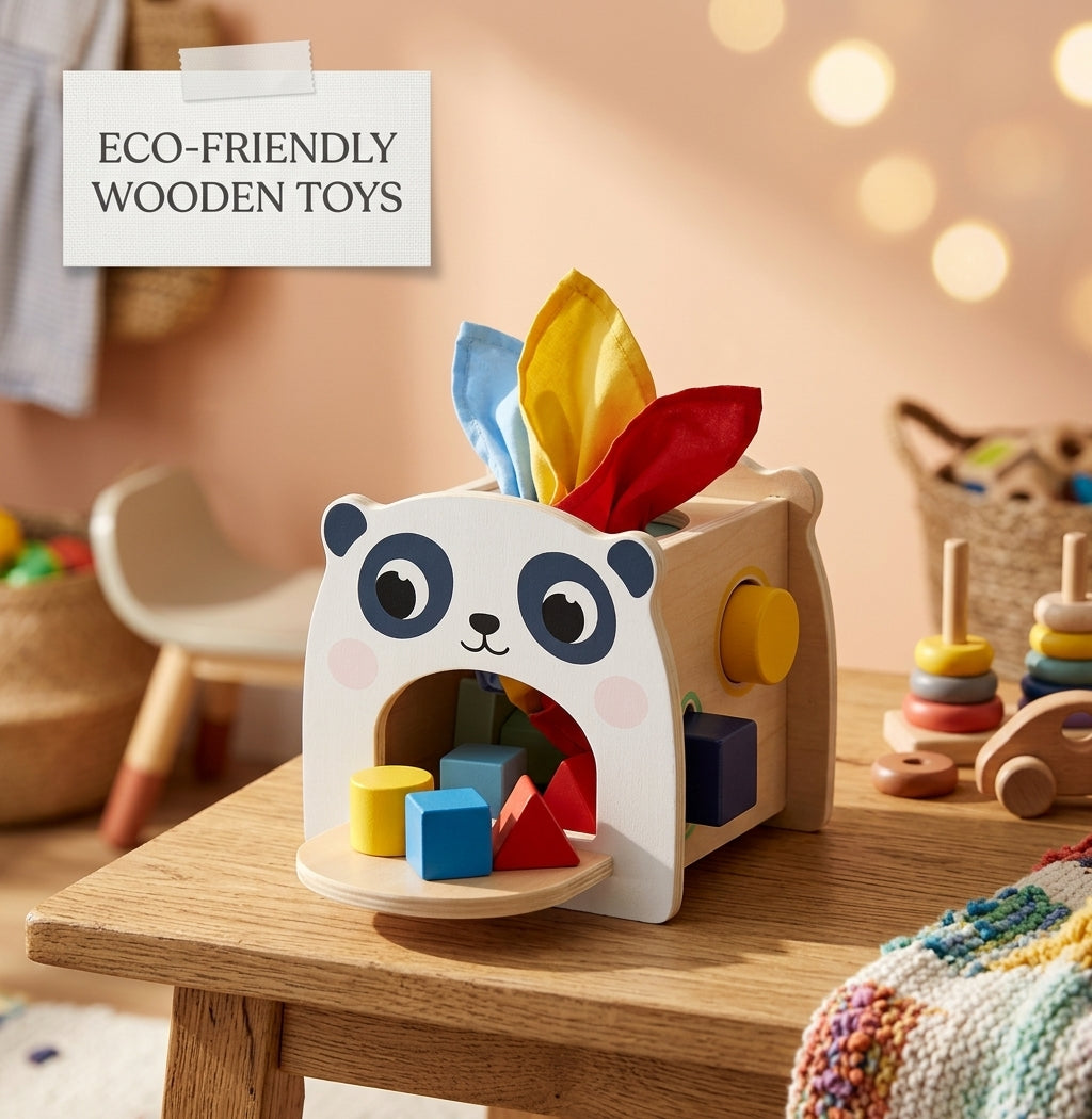 Montessori Baby Tissue Box
