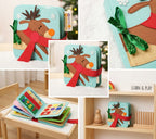 Montessori Reindeer Book