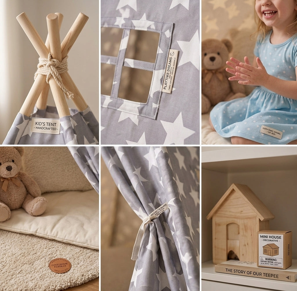 Montessori Teepee Tent