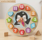 Montessori Penguin's Clock