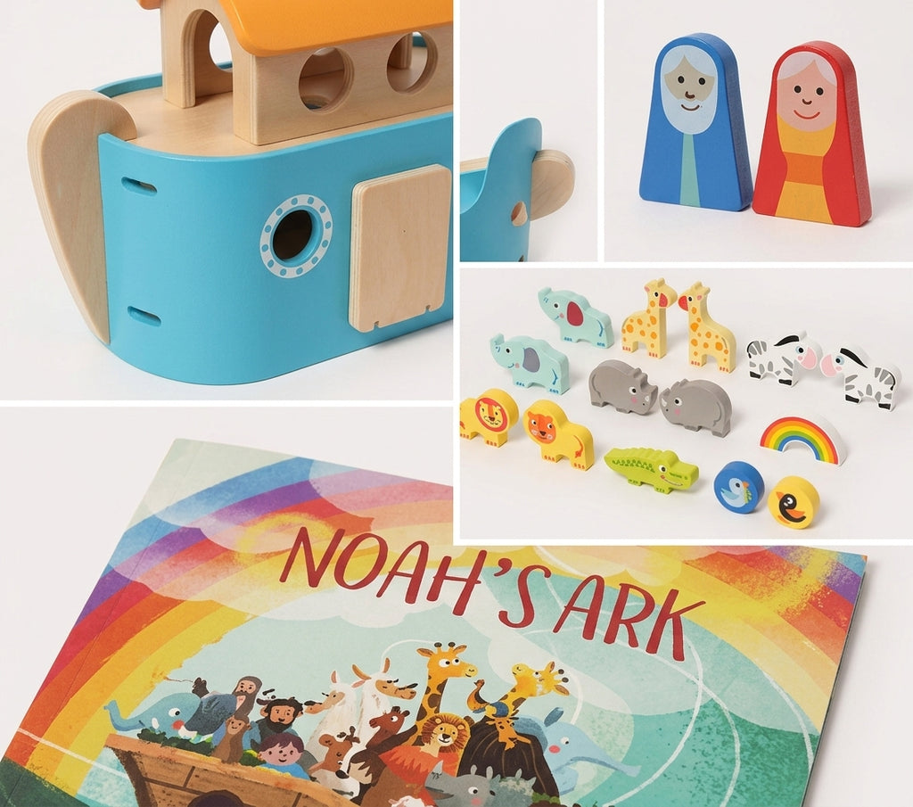 Montessori Wooden Noah's Ark
