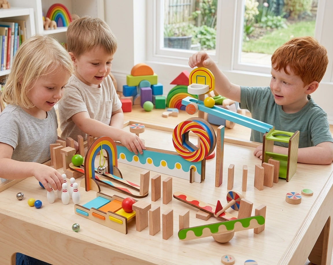 Montessori Domino Run