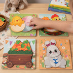 Montessori Easter Puzzles (4 Pack)
