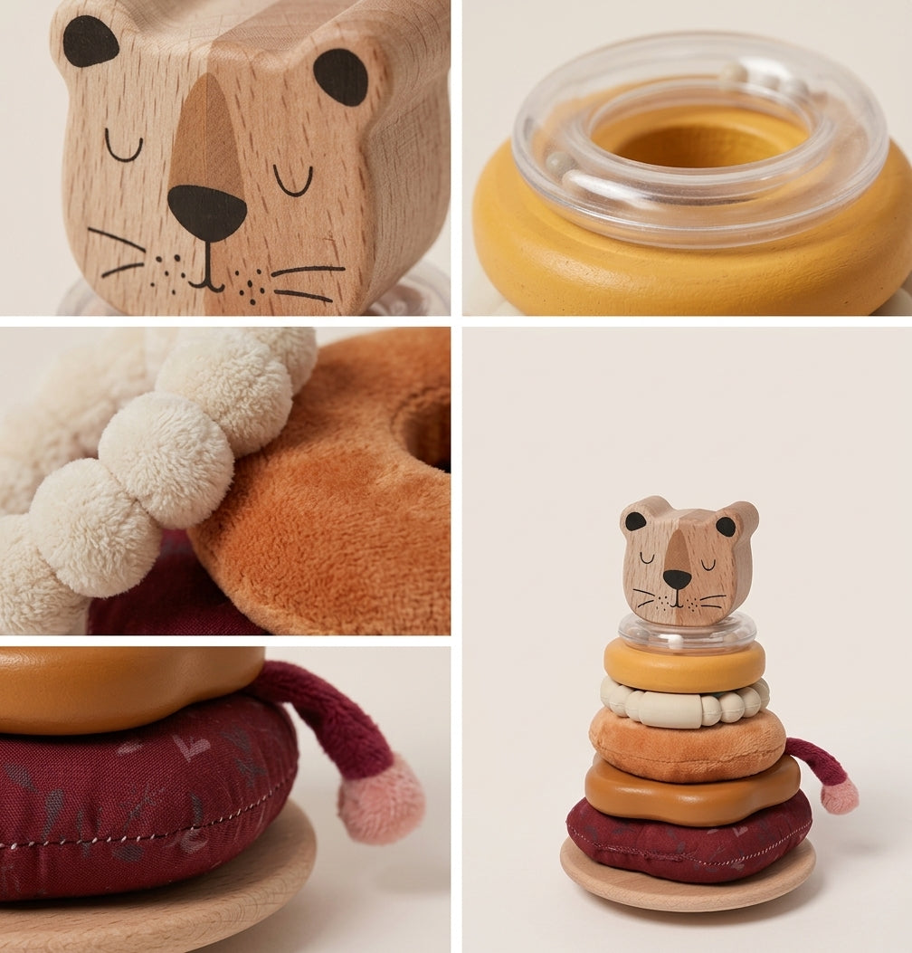 Montessori Little Lion Stacker
