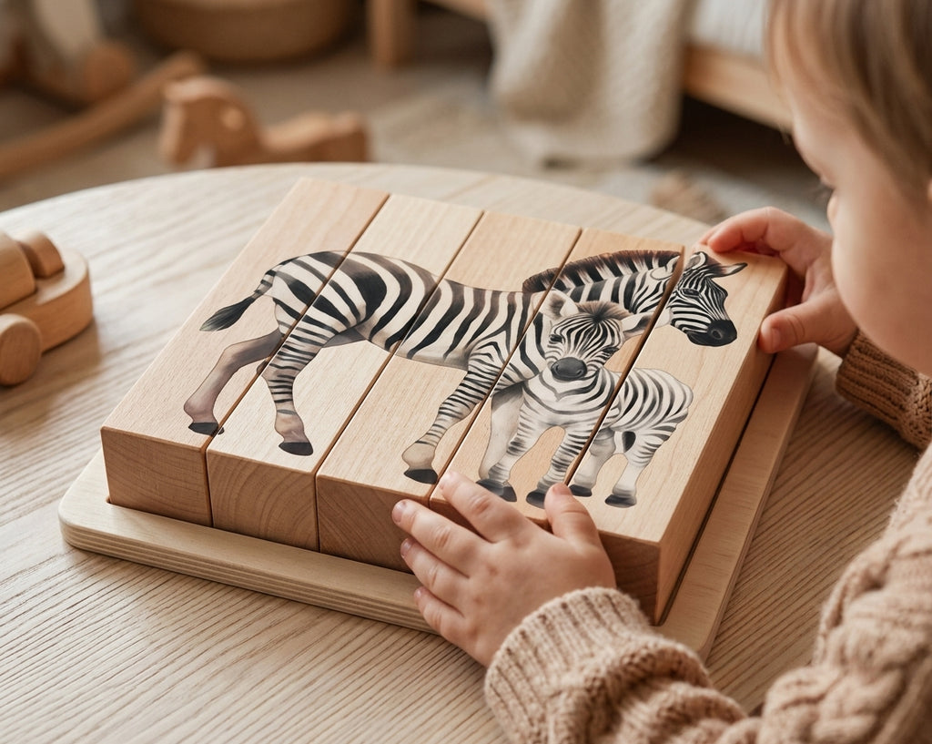 Montessori Twist and Match Puzzle