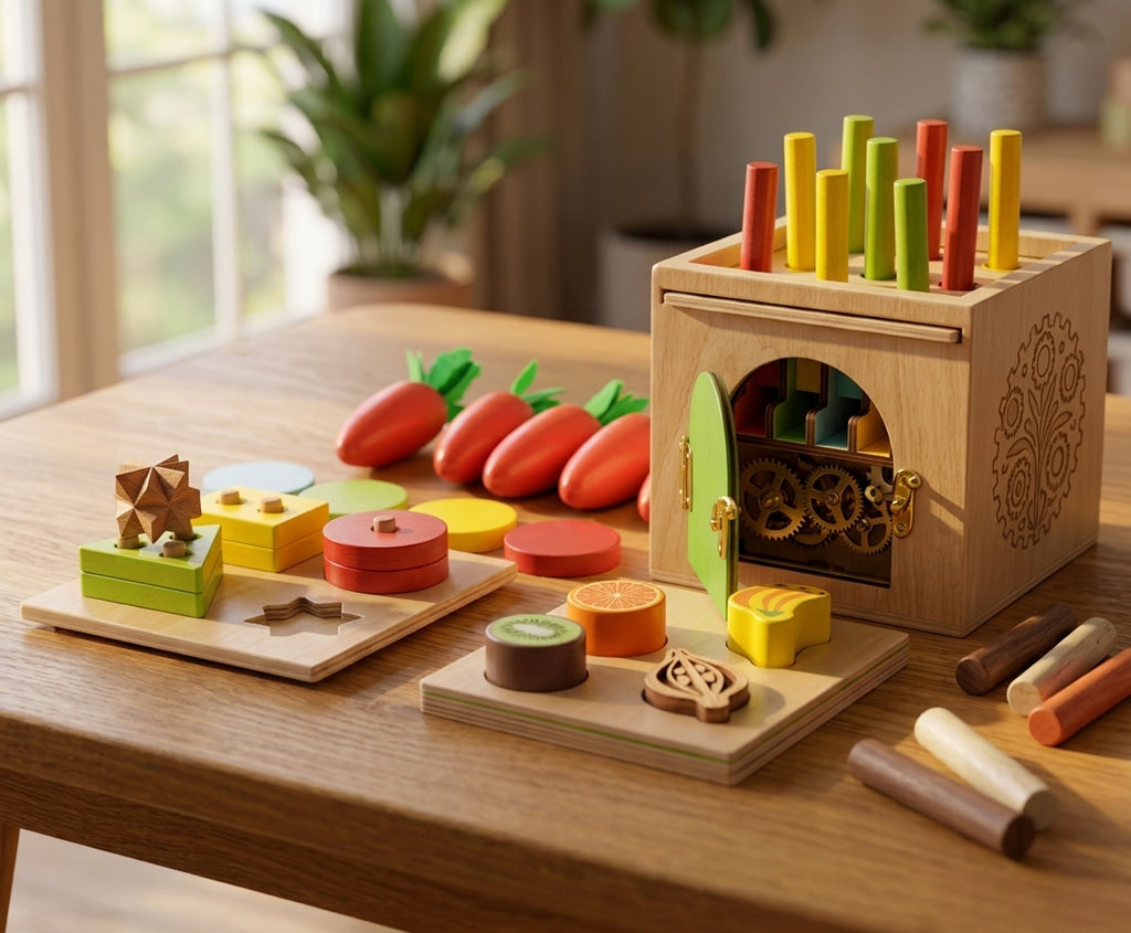Montessori 6-in-1 Sorting Tool