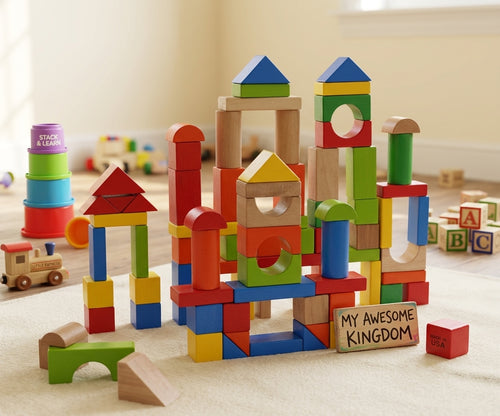 Montessori Castle Construction Set