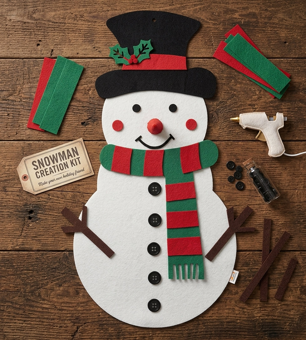 Montessori Snowman