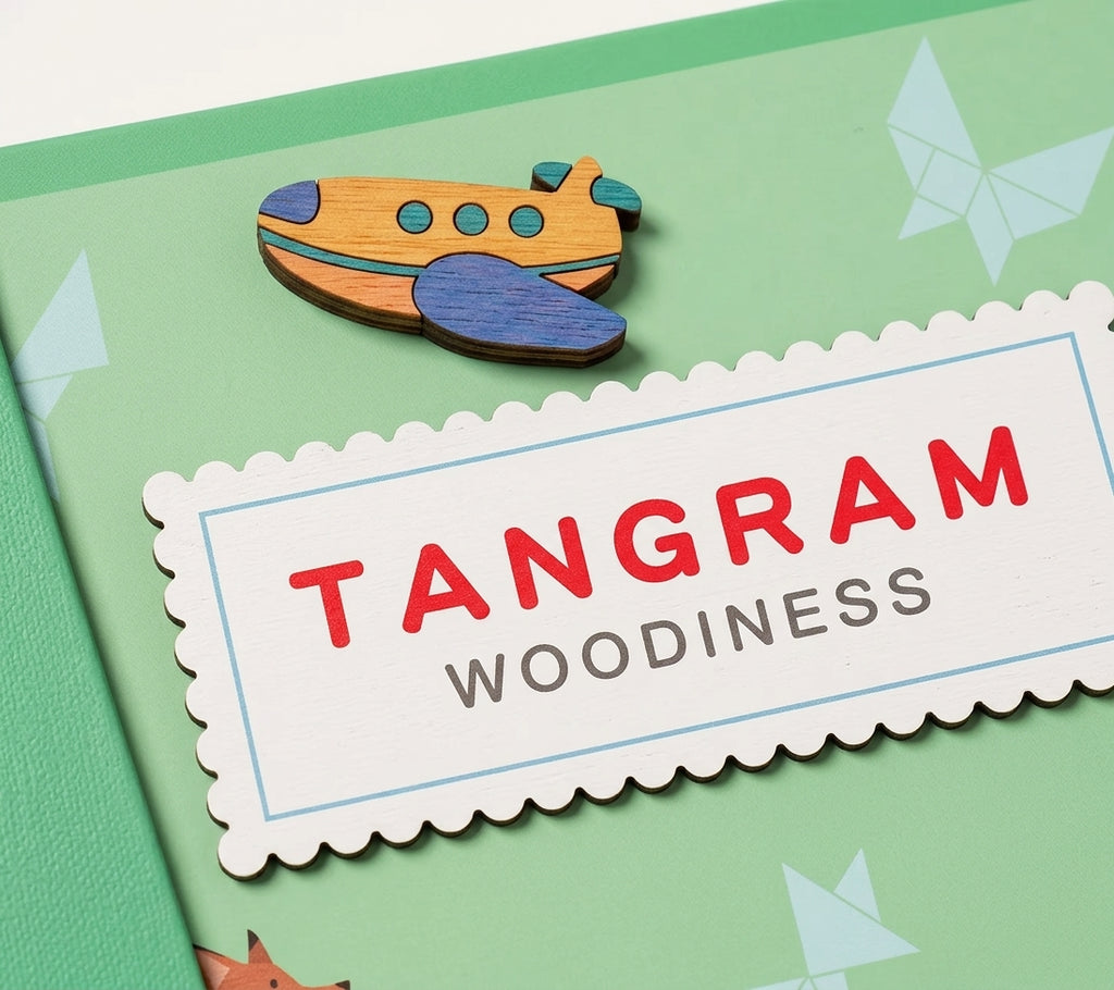 Montessori Magnetic Tangram Book