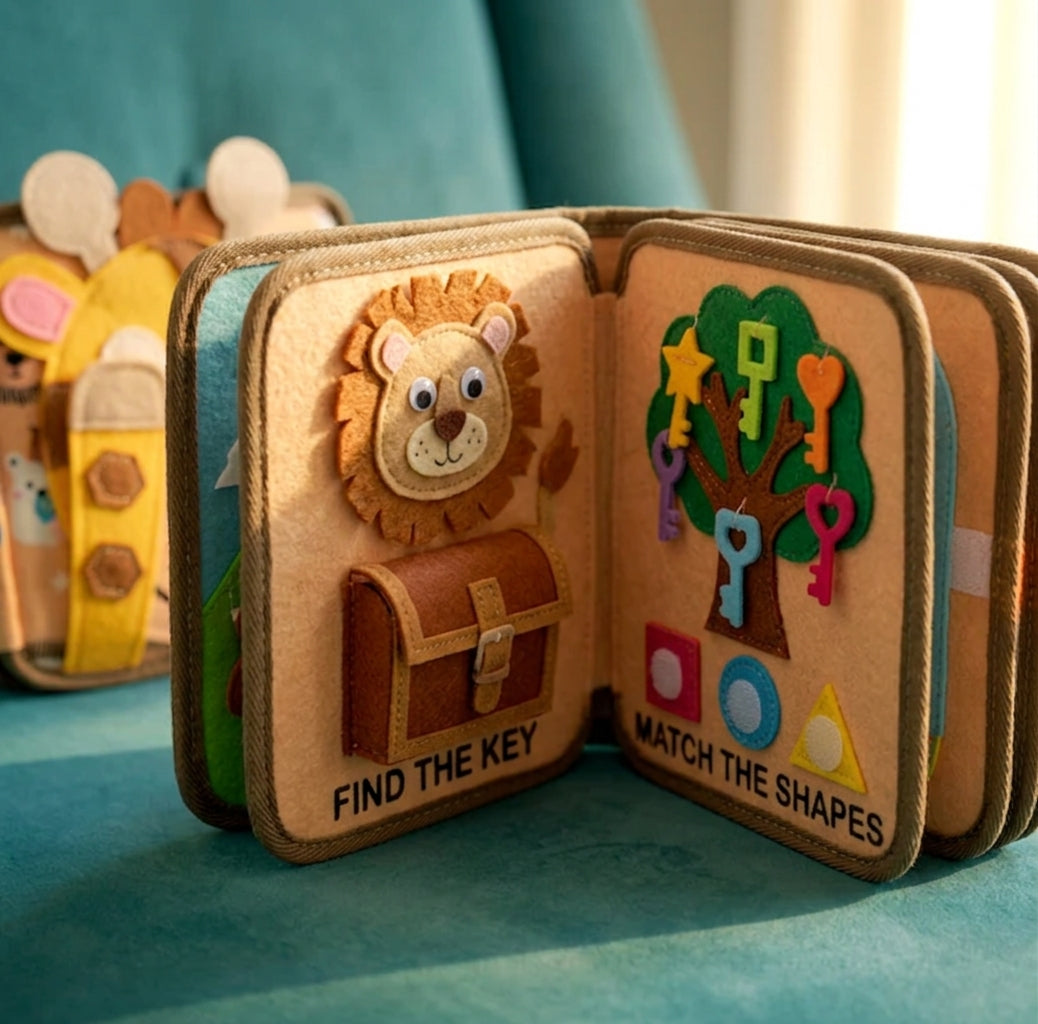 Montessori Genius Giraffe Book