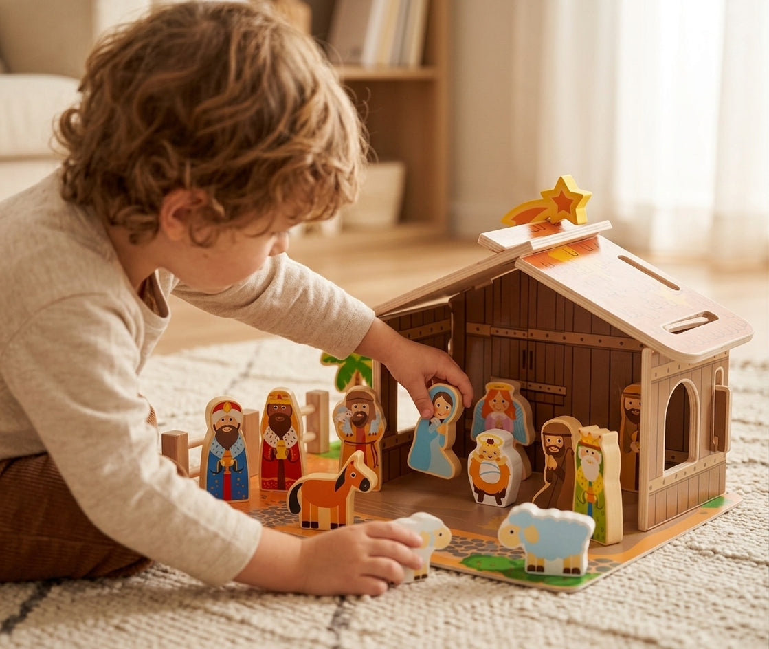 Montessori Nativity Scene
