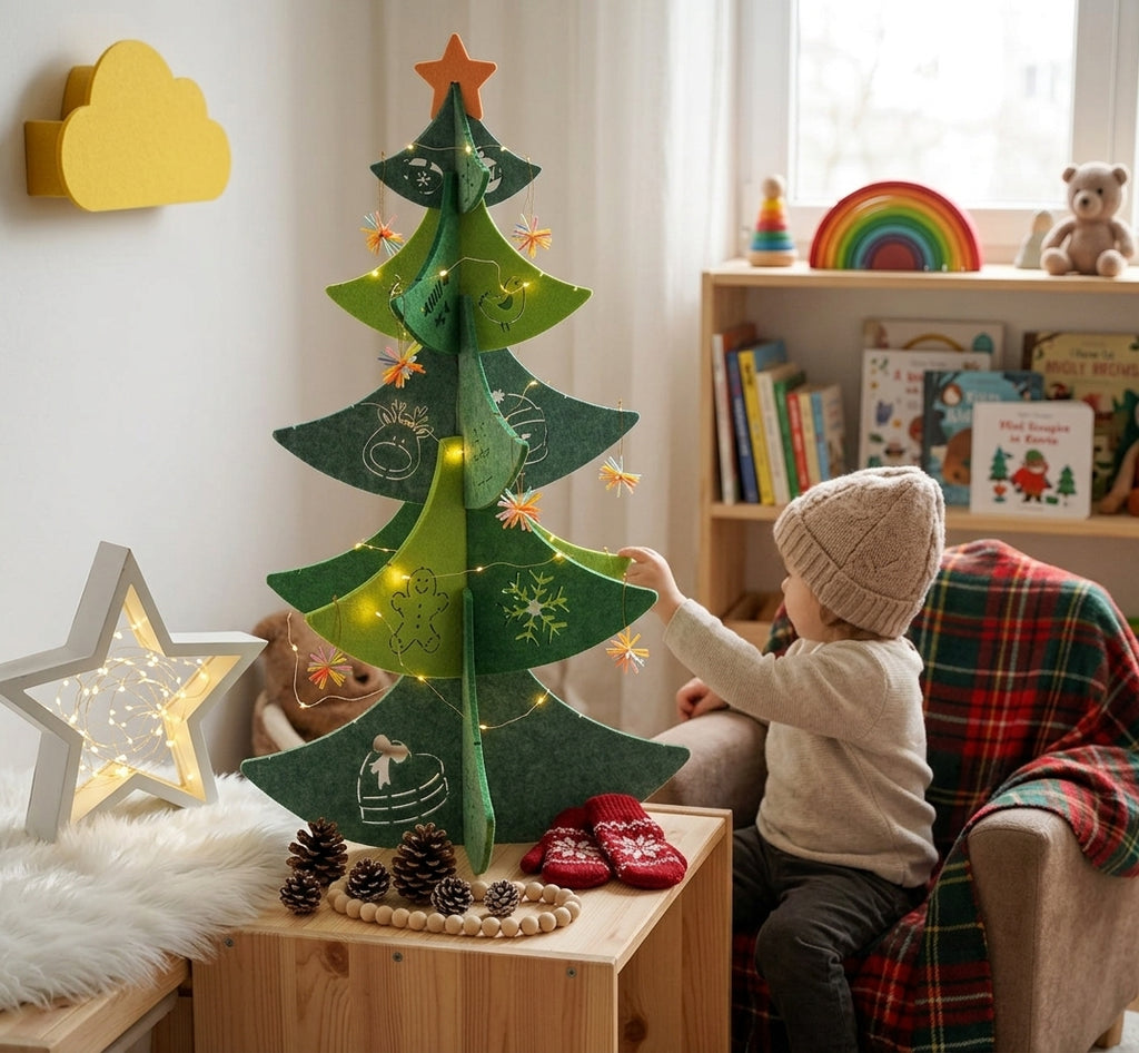Montessori DIY Christmas Tree