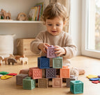 Montessori Squeaky Block Set
