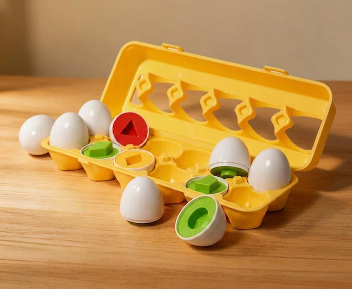 Montessori Geometric Eggs