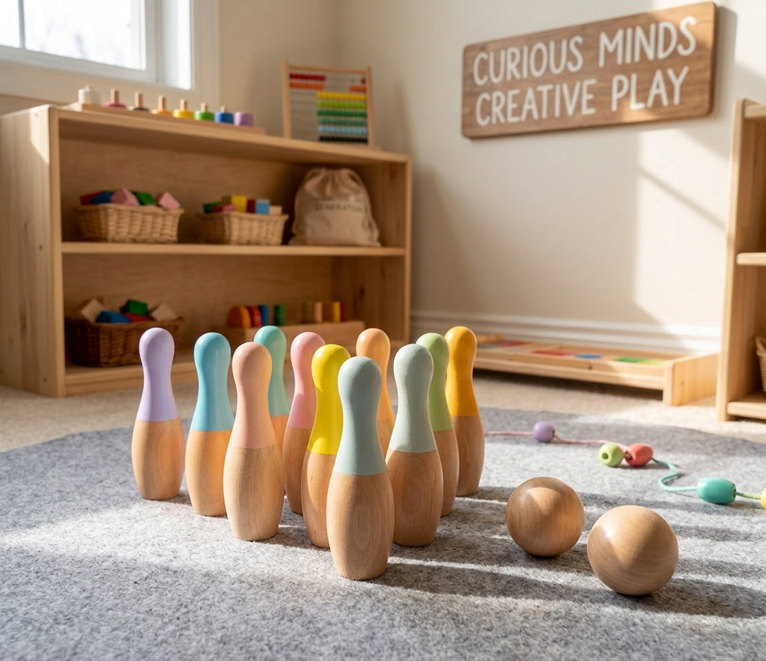 Montessori Bowling Set