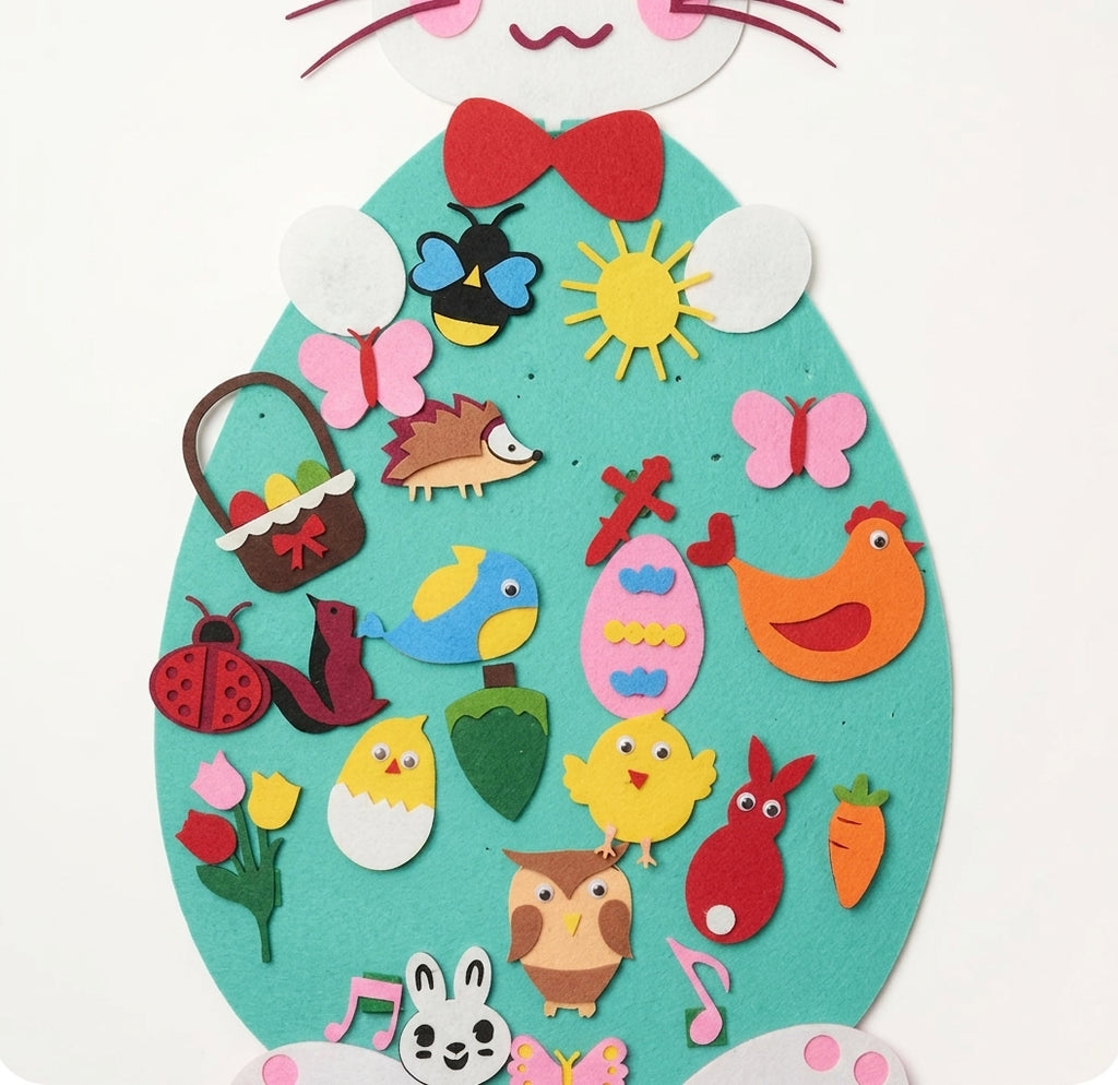Montessori Felt Bunny